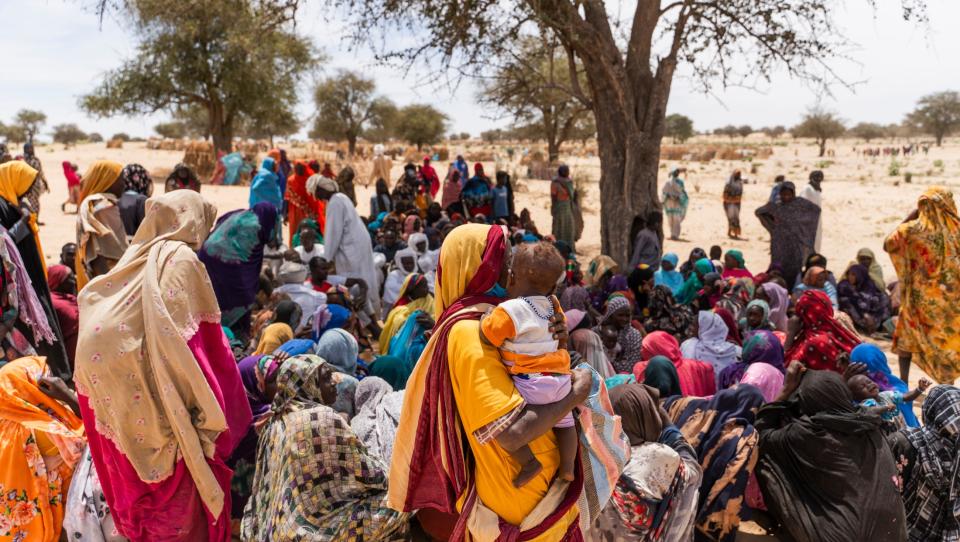 La desnutrición y la falta de financiación amenaza la vida de los refugiados sudaneses en Chad