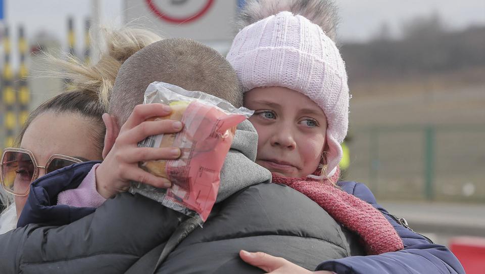 Una cuarta parte de la población de Ucrania ha tenido que huir