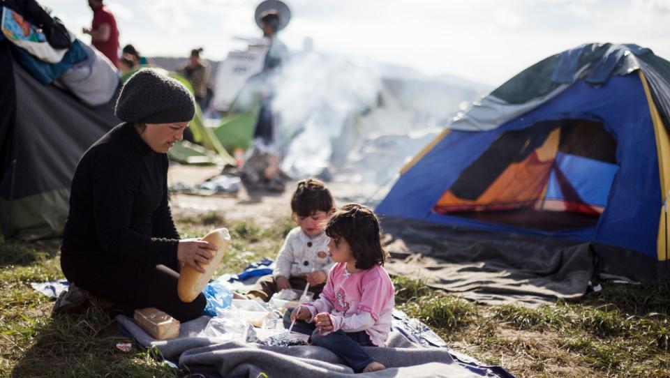 Refugiados en Grecia: el éxodo de las mujeres y los niños