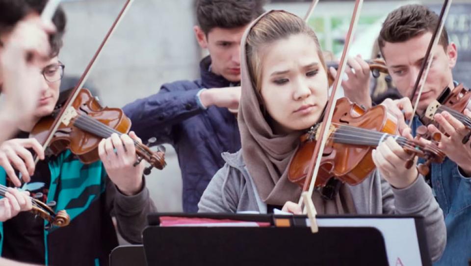 El poder de la música en los refugiados