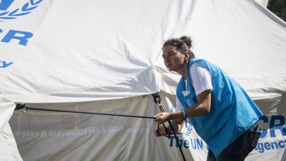 Infografía: Así son las tiendas donde viven los refugiados