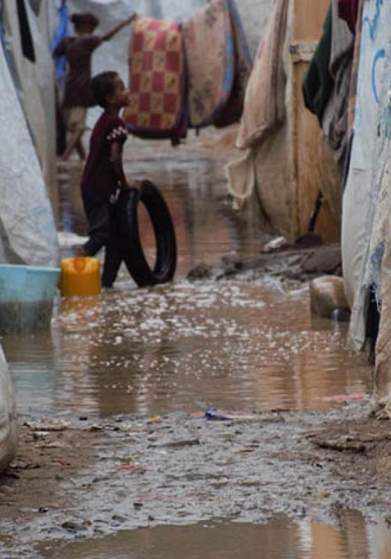 Nuevos desplazamientos por las inundaciones en Yemen