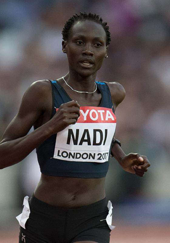 Anjelina Nadai Lohalith atleta refugiada