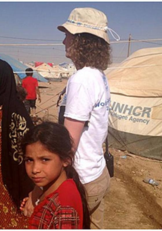 Entrevista a Gemma Woods en Irak, trabajadora humanitaria de ACNUR