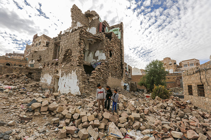 Yemen en ruinas